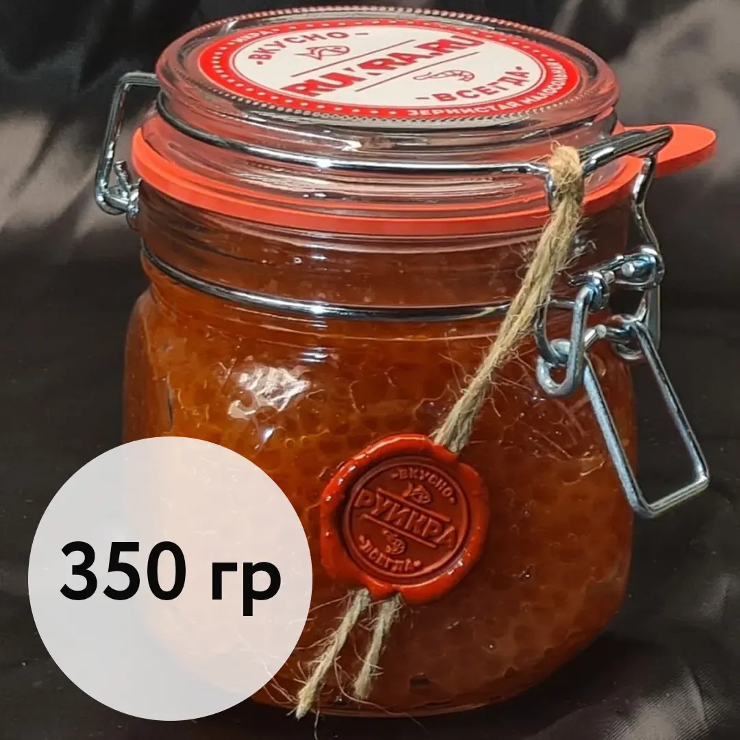 Икра нерки в бугельной банке 350г