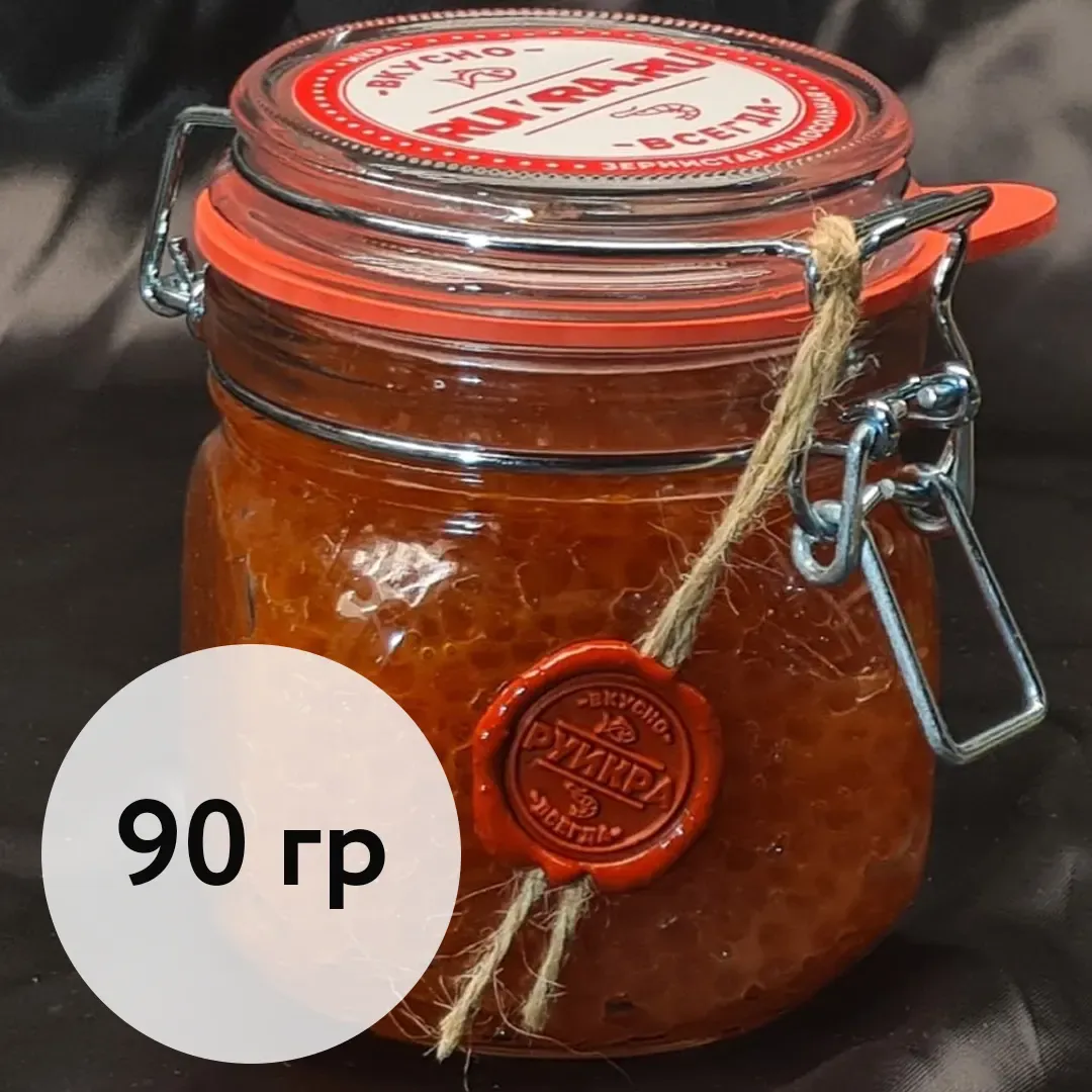 Икра нерки в бугельной банке 90г