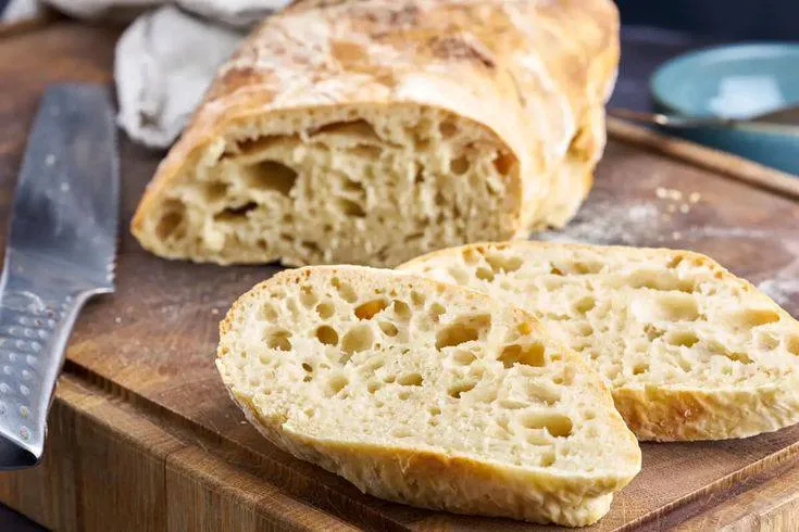 Луковая чиабатта