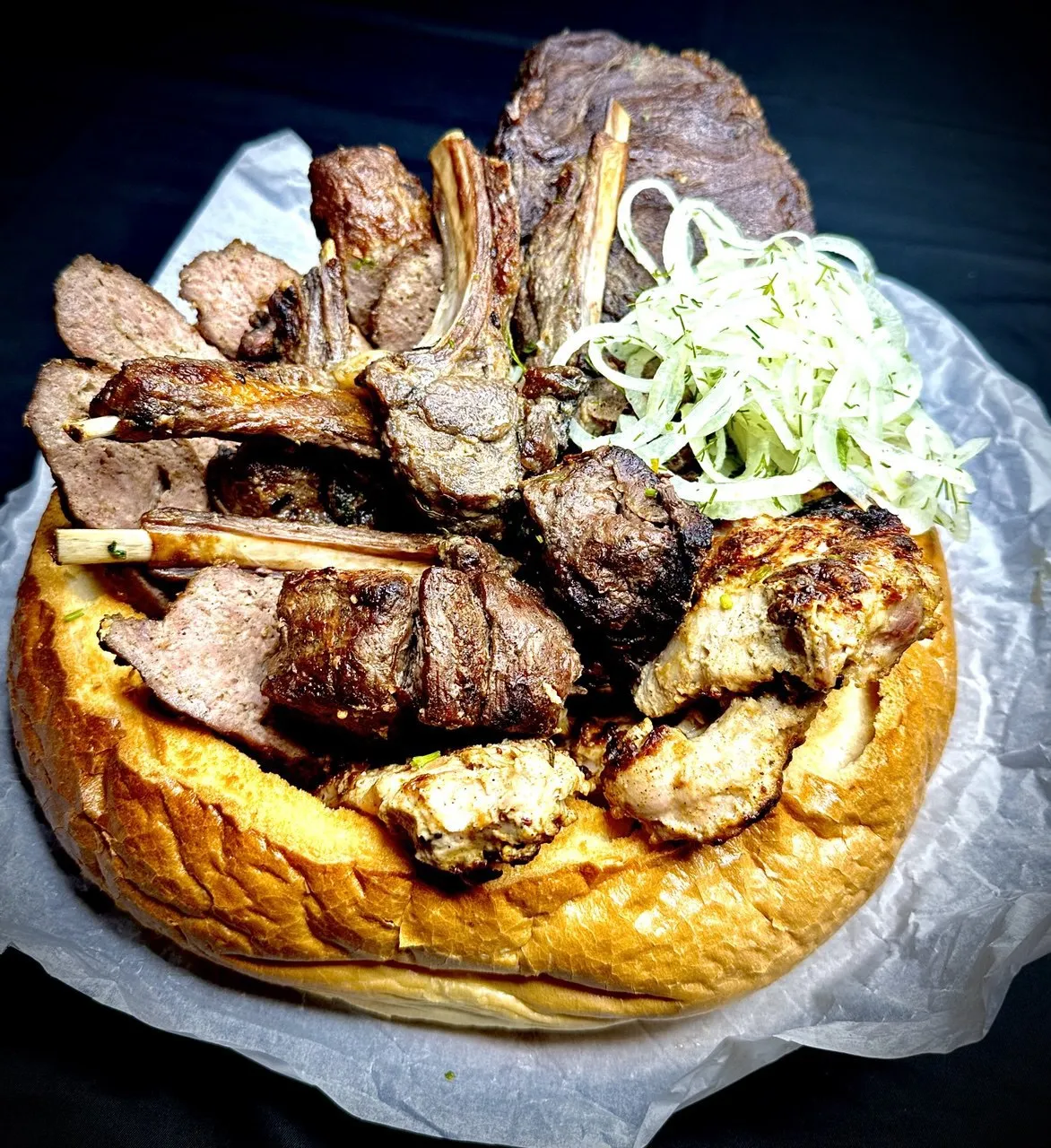 Мясной сет Каравай деликатесов ХАЛЯЛЬ