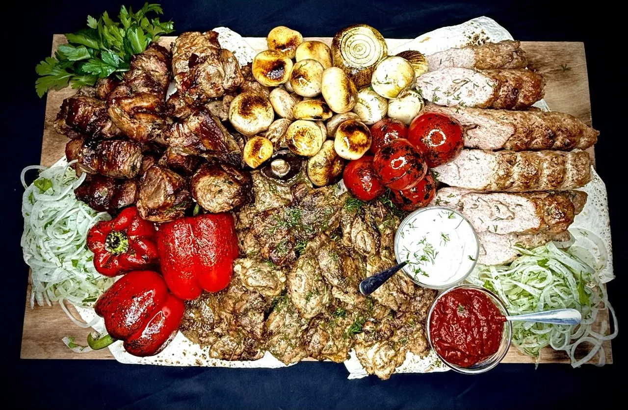 Сет Три топ хита с овощами гриль